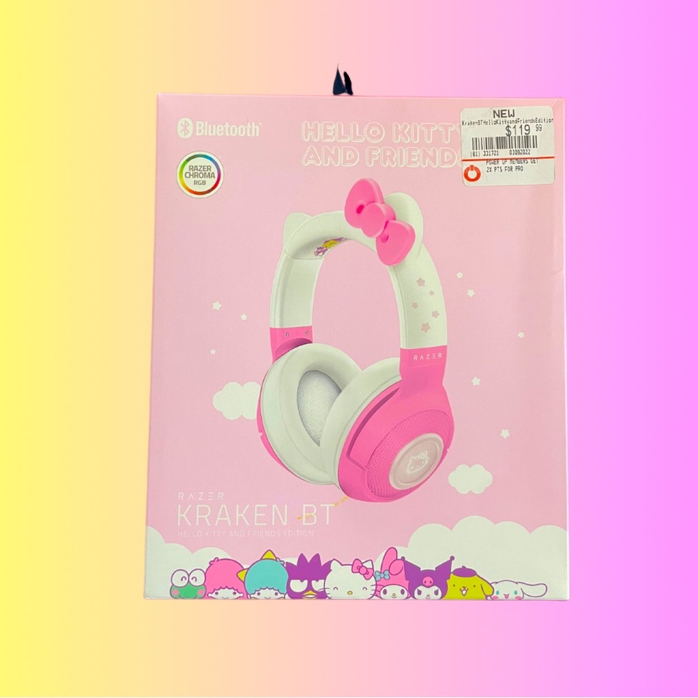 Hello Kitty Razer Kraken BT Headset 🎀💕